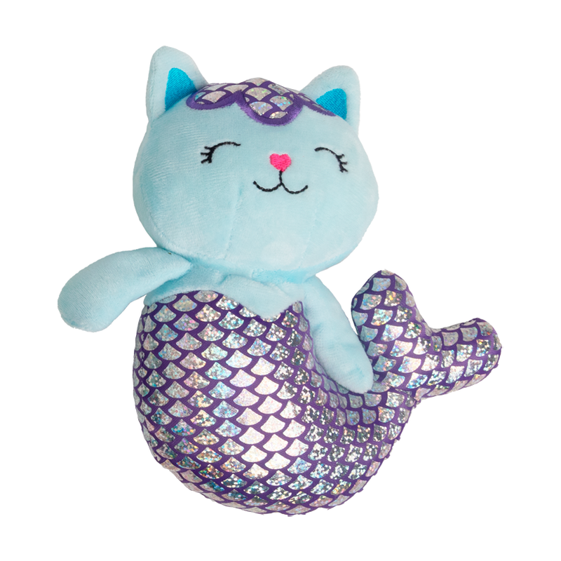 Pawise dog plush toy mermaid cat, , medium-null