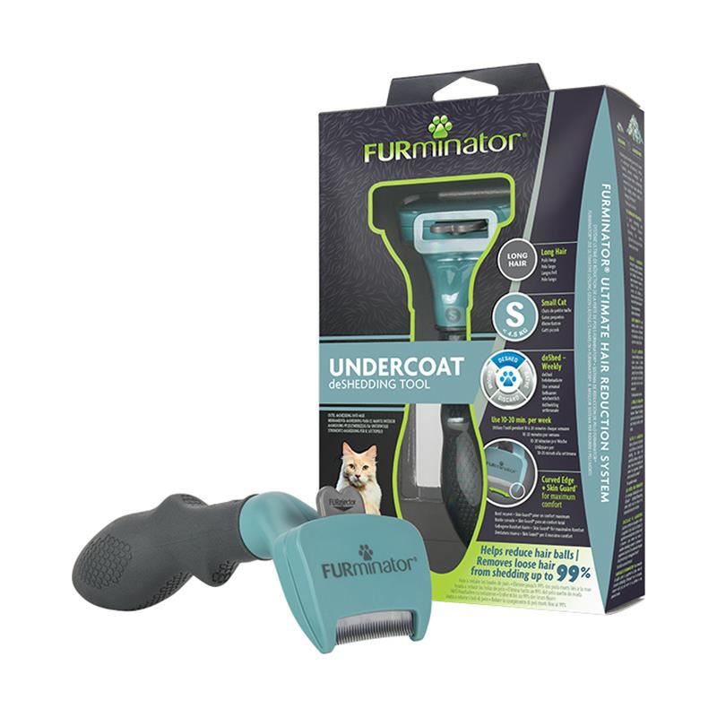 Product image: Furminator undercoat deshedding tool short hair small cat, , medium-null