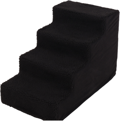 Flamingo dog steps tampa black, , medium