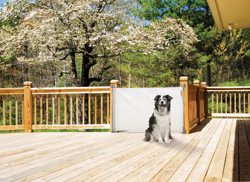 Product image: Dreambaby mesh safe gate 140cm white, , medium-null