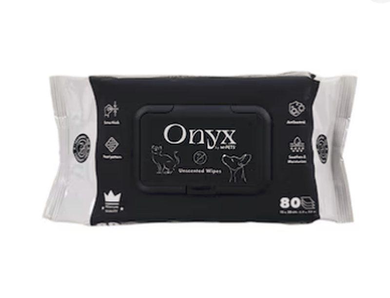M-pets onyx unscented pet wipes-null