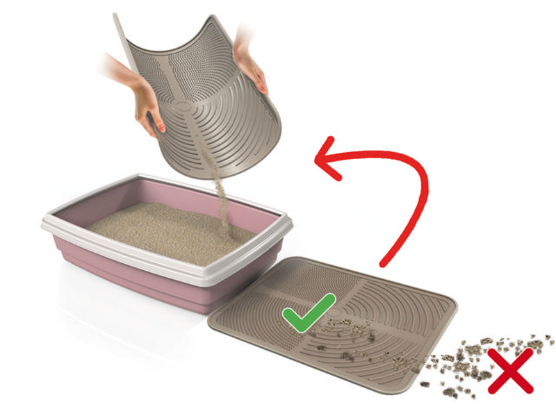 Georplast anti-dirt mat for litter tr-null