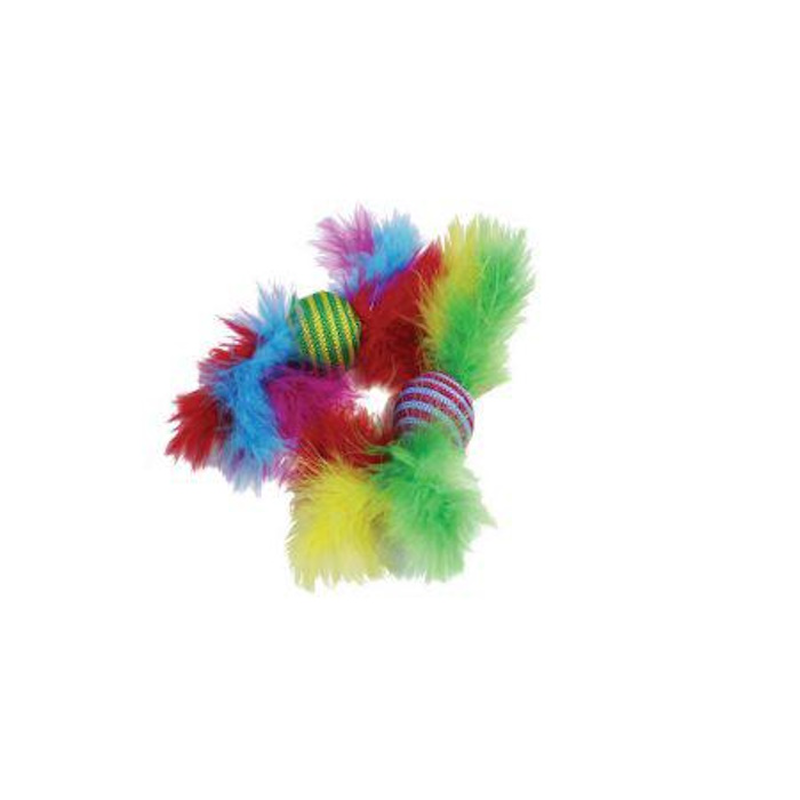 Carnival rattler cat toy 20x5x4cm/2pcs, , medium-null