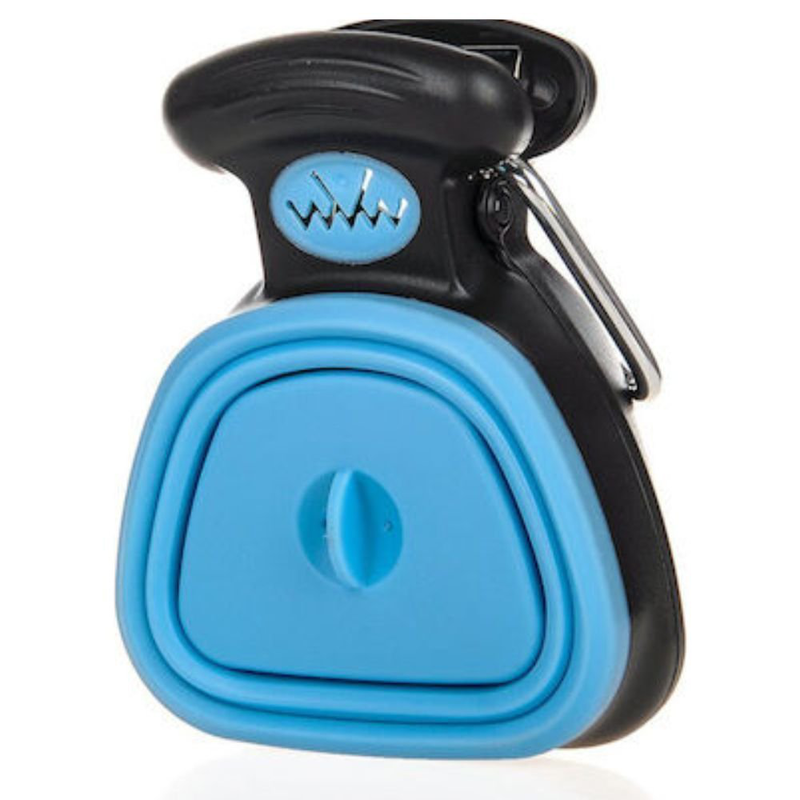Product image: Φτυαράκι συλλογής περιττωμάτων σκύλου αναδιπλούμενο nunbell μπλε, , medium-null