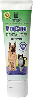 Professional pet products procare dental gel toothpaste - 113gr, , medium