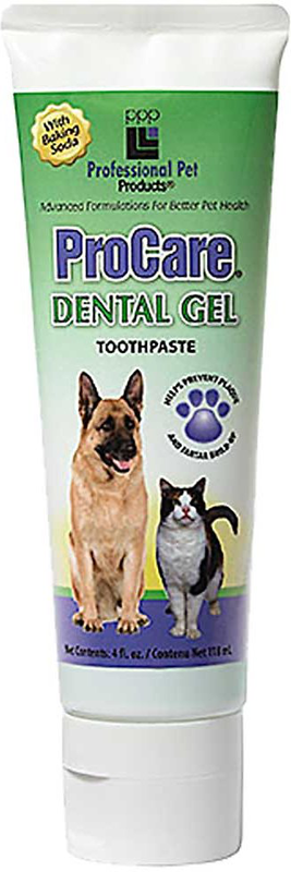 Professional pet products procare dental gel toothpaste - 113gr, , medium-null