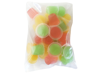 Kom jelly pots fruit mix, , medium
