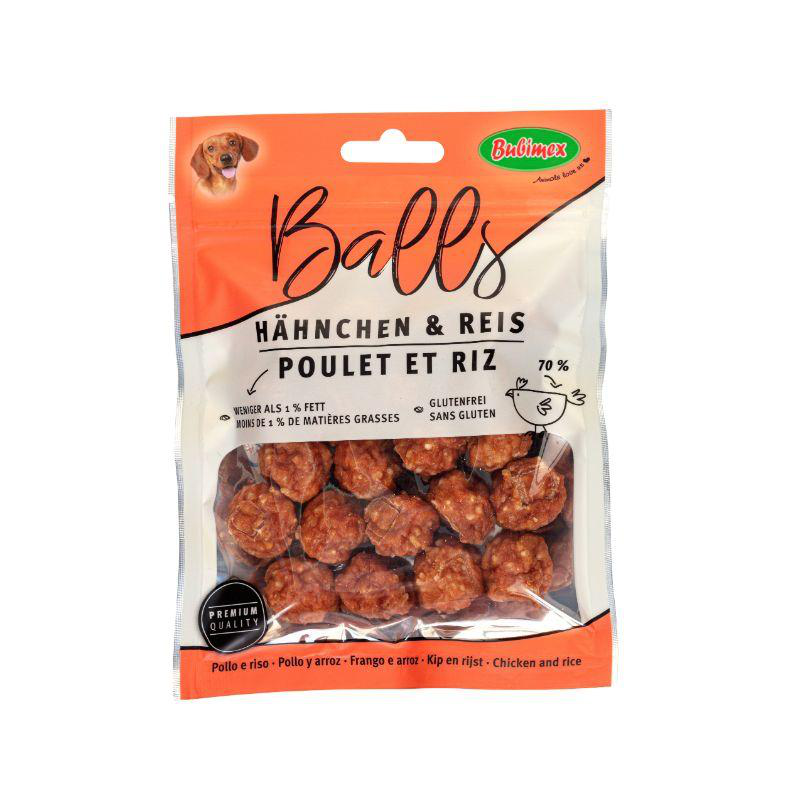 Bubimex dog chicken rice balls - 100gr-null