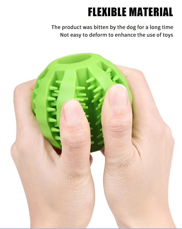 Brainstorming and teeth cleaning ball-green, , medium-null