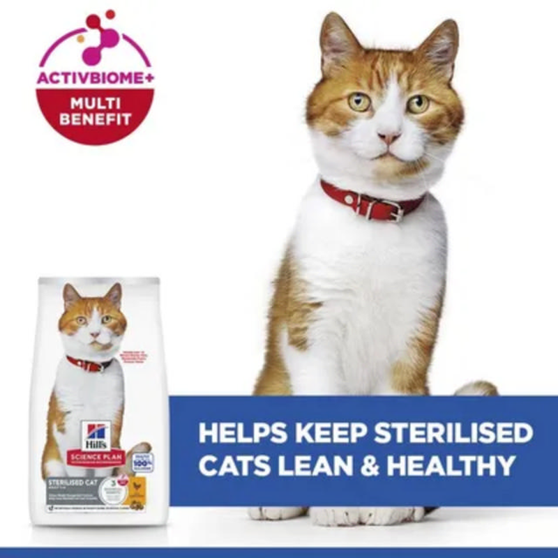Hills science plan sterilised cat young adult cat food with chicken &sigma;&upsilon;&sigma;&kappa;&epsilon;&upsilon;&alpha;&sigma;&iota;&alpha; 10kg-null