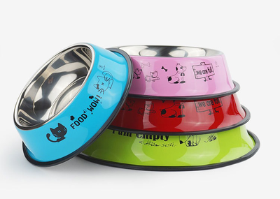Pet bowl stainless steel large, , medium