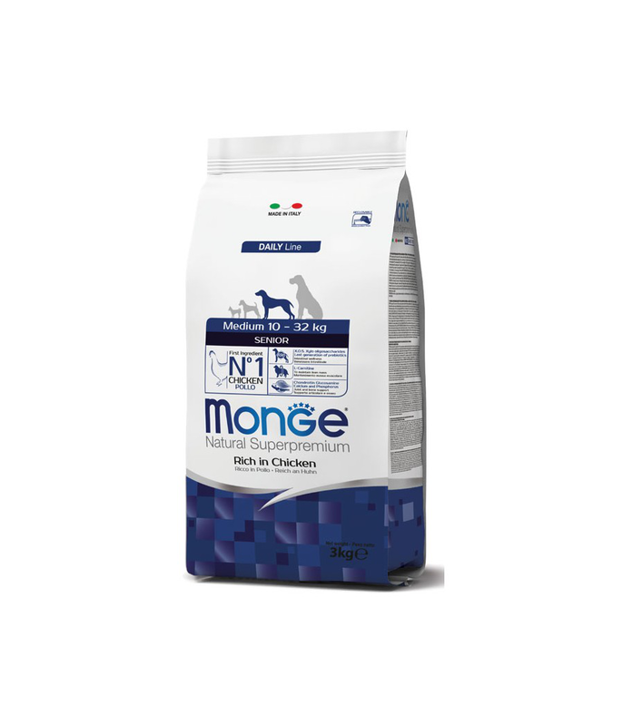 Monge daily line medium senior chicken-null