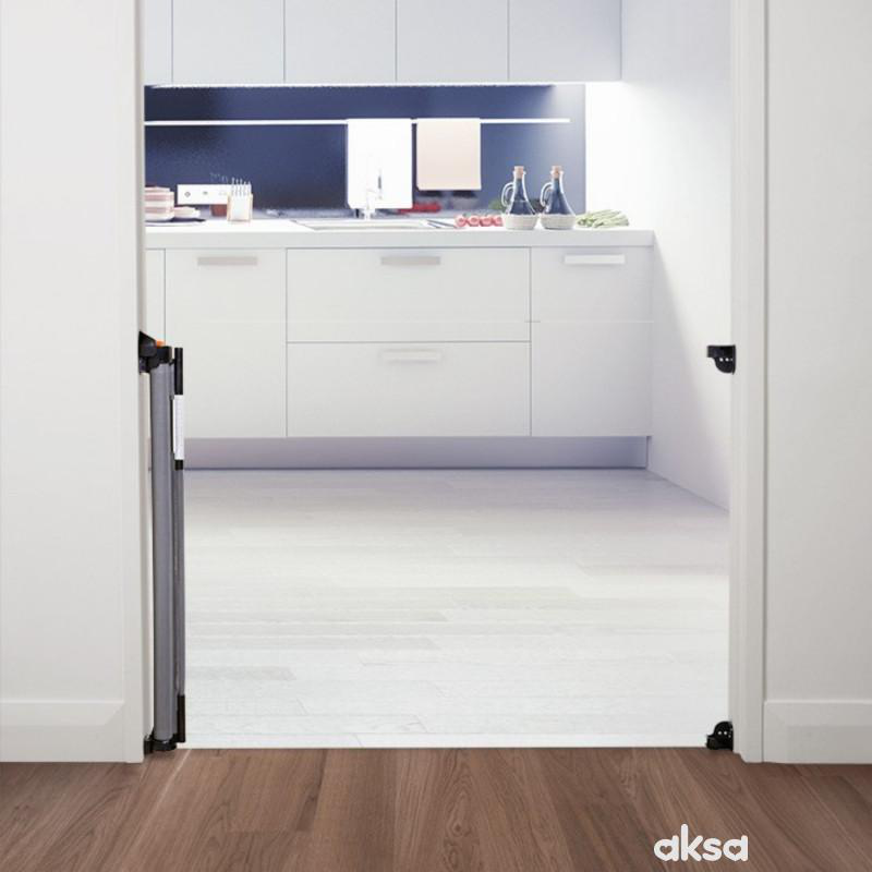 Product image: Dreambaby mesh safe gate 140cm grey, , medium-null