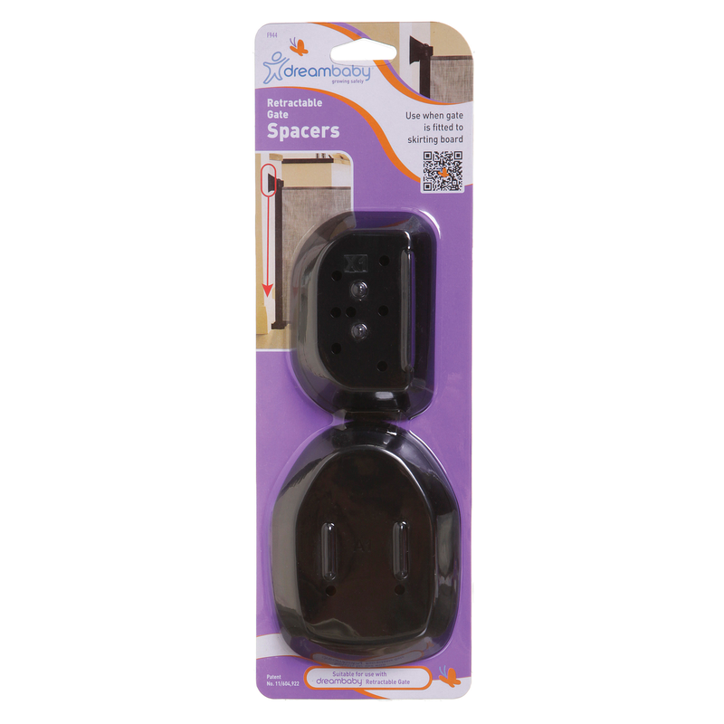 Product image: Dreambaby spacers f black mesh gate, , medium-null