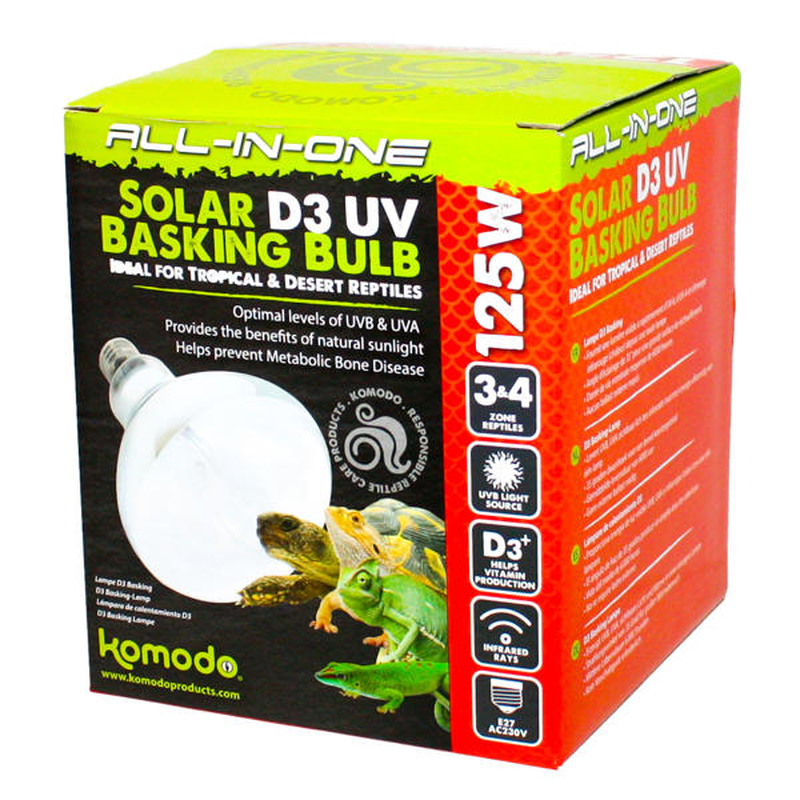 Solar d3 uv basking bulb 125w, , medium-null