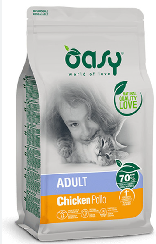 Oasy cat adult chicken-null