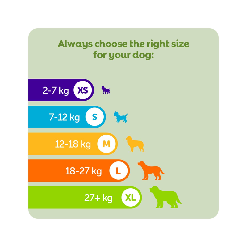 Whimzees soft daily dental treat m dog 12-18kg 14 treats-null