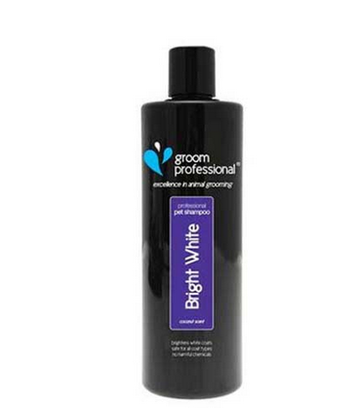 Groom professional bright white shampoo - 350gr-null