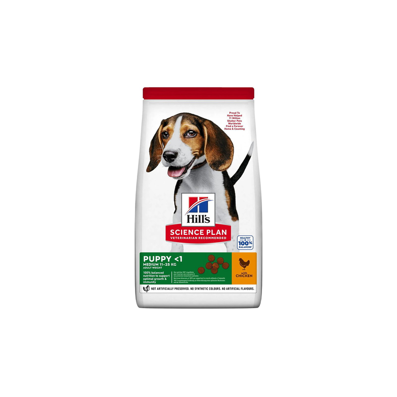 Hills sp puppy medium chicken-null