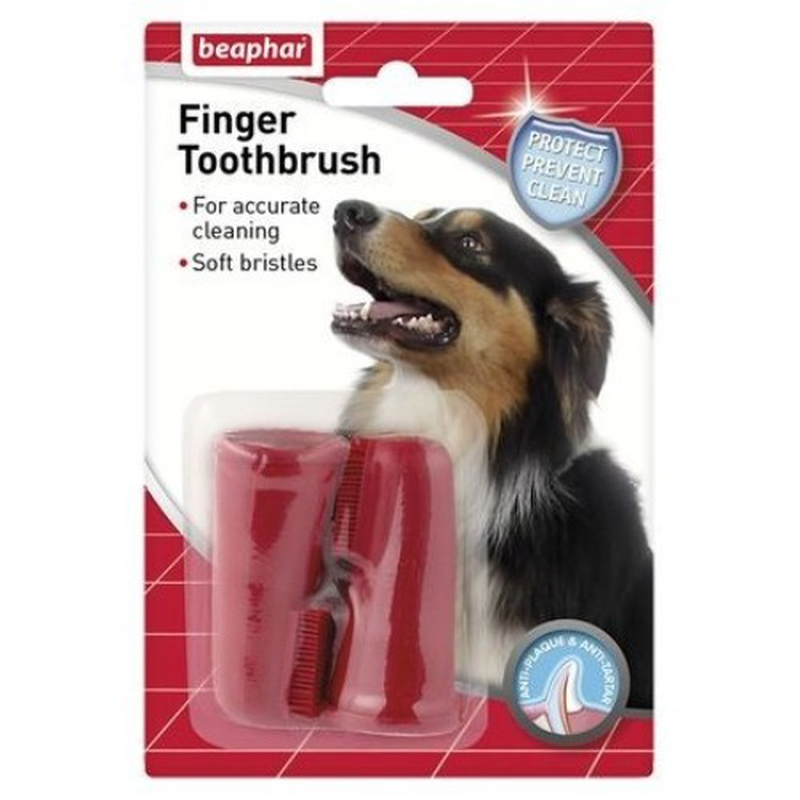 Beaphar finger toothbrush, , medium-null