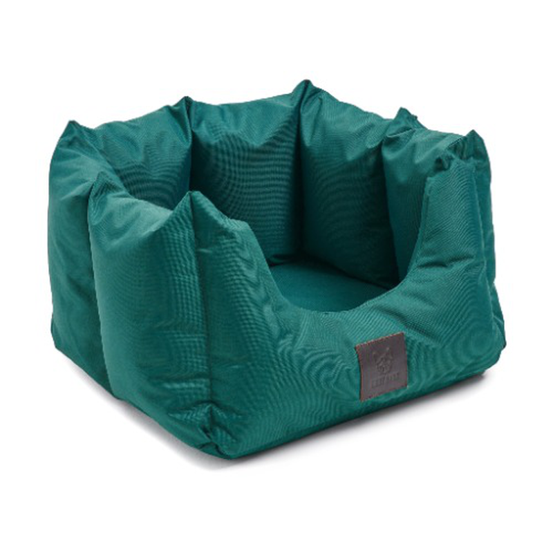 Digby & fox nest dog bed blue & navy - small, , medium-null