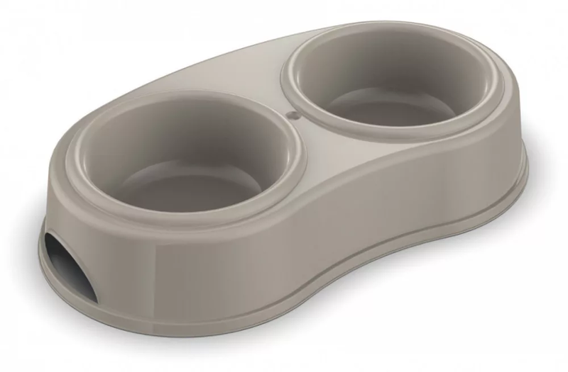 Double pet bowl-null