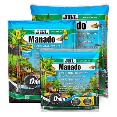Jbl manado dark substrate for freshwater aquariums - 5-l, , medium