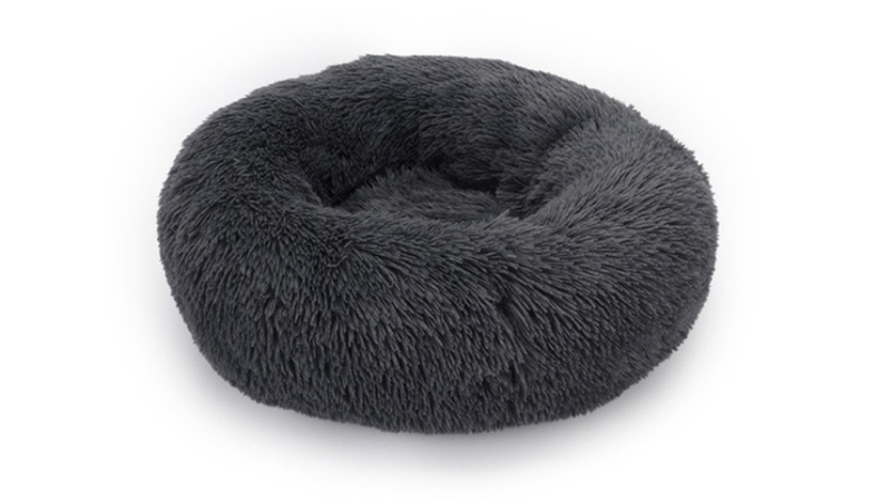 Round soft plush bed 70cm-null