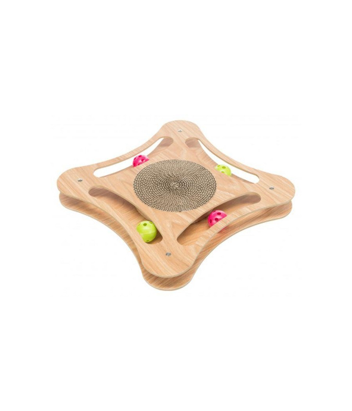 Trixie scratching cardboard with toys, wood &delta;&iota;&alpha;&sigma;&tau;&alpha;&sigma;&epsilon;&iota;&sigmaf; 35*4*35cm-null