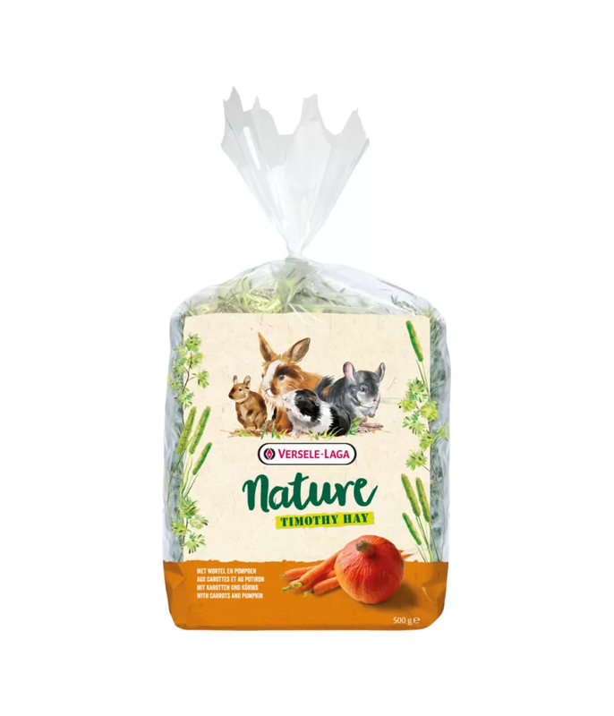 Versele laga nature timothy hay carrot & pumpkin &sigma;&upsilon;&sigma;&kappa;&epsilon;&upsilon;&alpha;&sigma;&iota;&alpha; 500g-null