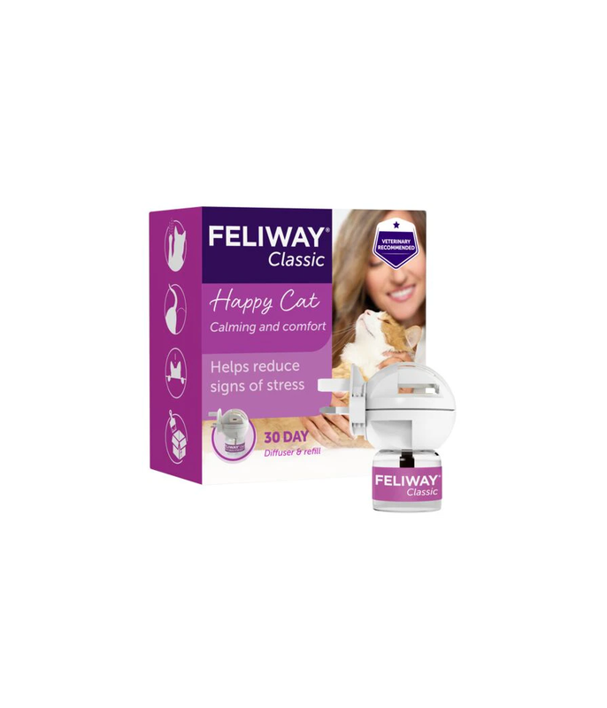Feliway classic happy cat diffuser & refill &lambda;&iota;&tau;&rho;&alpha; 48ml-null