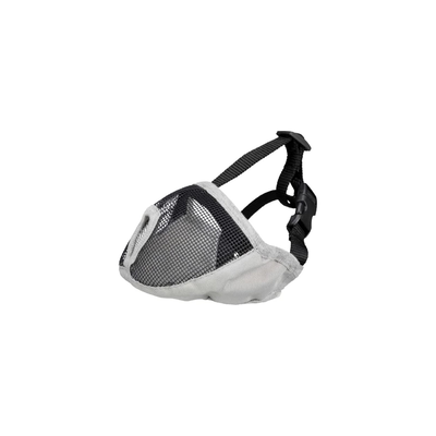 Muzzle for short nosed breeds polyester size xs-s 15xm grey, , medium