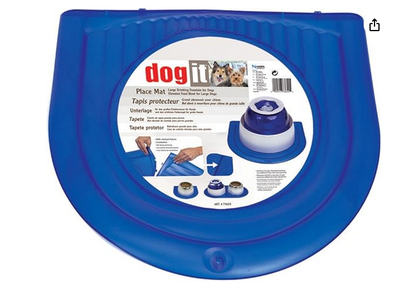 Dog it fresh and clear place mat, , medium