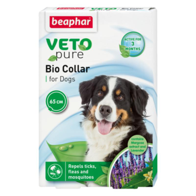 Vetopure flea&tick collar dog, , medium