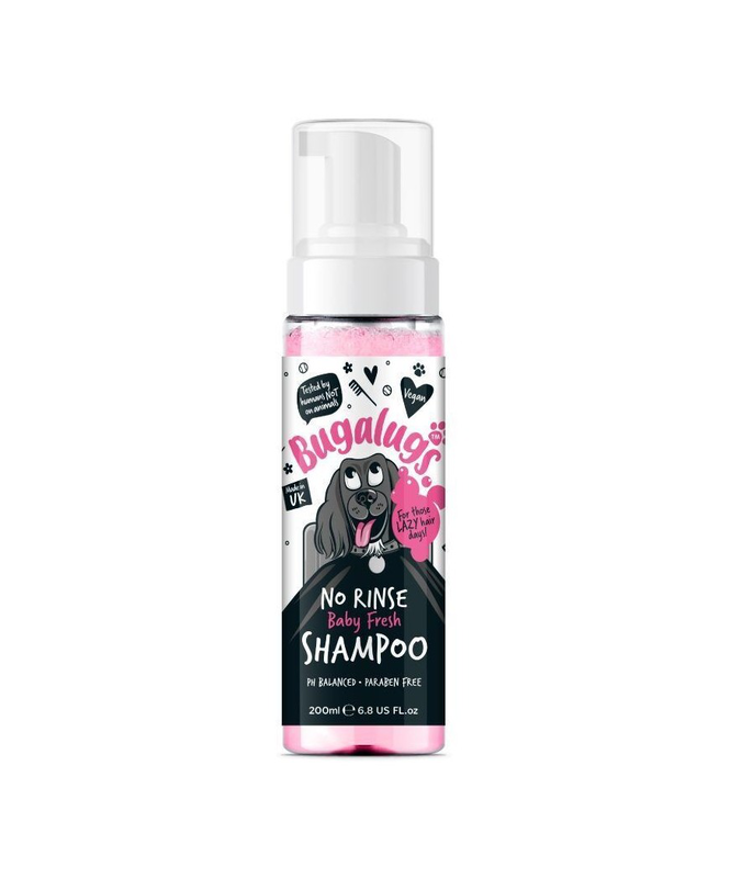 Bugalugs no rinse baby fresh shampoo &lambda;&iota;&tau;&rho;&alpha; 200ml-null