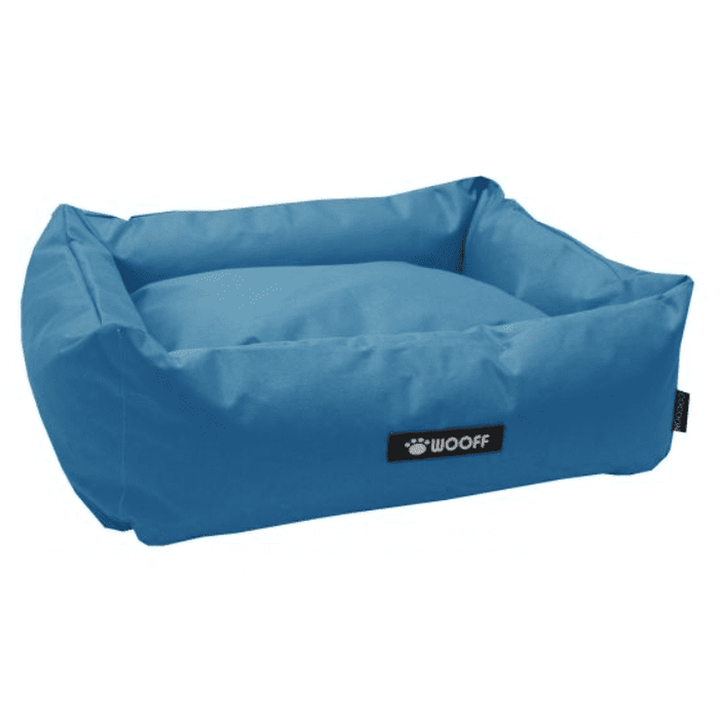 Wooff cocoon all weather bed aqua medium 70x60x20cm-null
