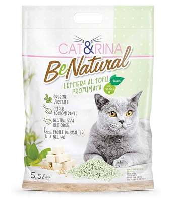 Cat & rina benatural tofu cat litter &lambda;&iota;&tau;&rho;&alpha; 10l, , medium