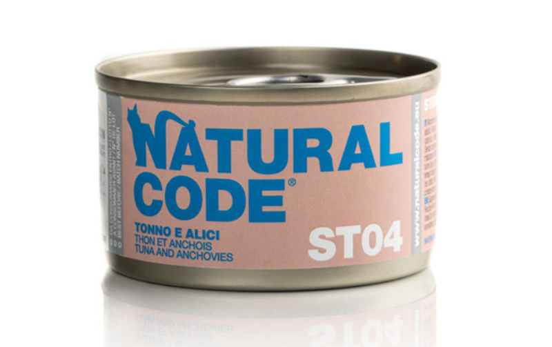 Product image: Natural code sterilized tuna and anchovies - 85gr-null