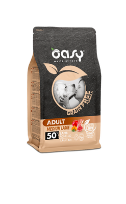 Oasy grain free adult medium or large lamb, , medium
