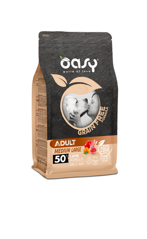 Product image: Oasy grain free adult medium or large lamb-null