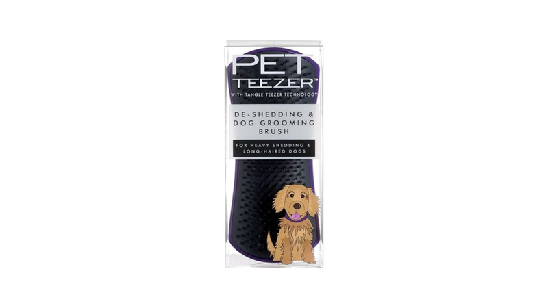Pet teezer de-shedding grooming brush, , medium-null