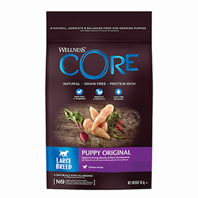 Wellness core dog puppy large breed, , medium