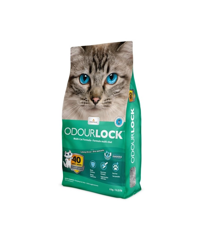 Odour lock calming breeze cat litter-null