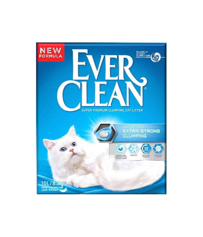 Ever clean extra strong clumping unscented &lambda;&iota;&tau;&rho;&alpha; 10l-null
