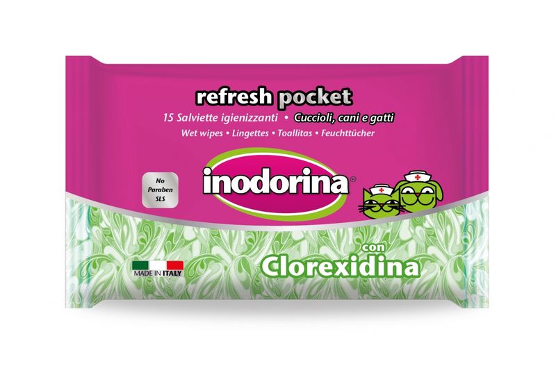 Product image: Pocket wipes 15 wipes, , medium-null