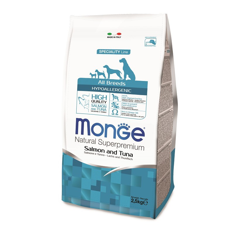 Product image: Monge speciality line dog hypoallergenic salmon & tuna-null
