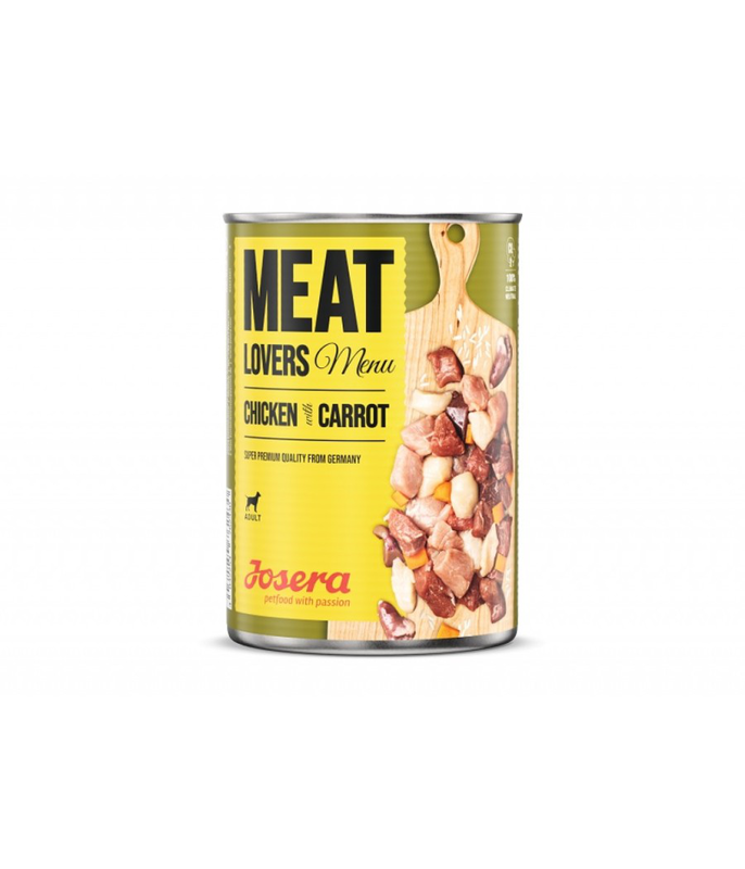 Josera meatlovers chicken with carrot συσκευασια 400g-null