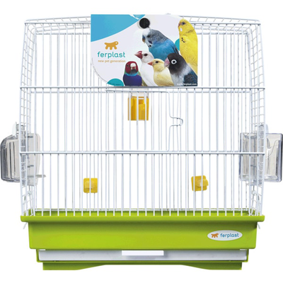 Ferplast canary and small exotic bird cage record 1 white, , medium