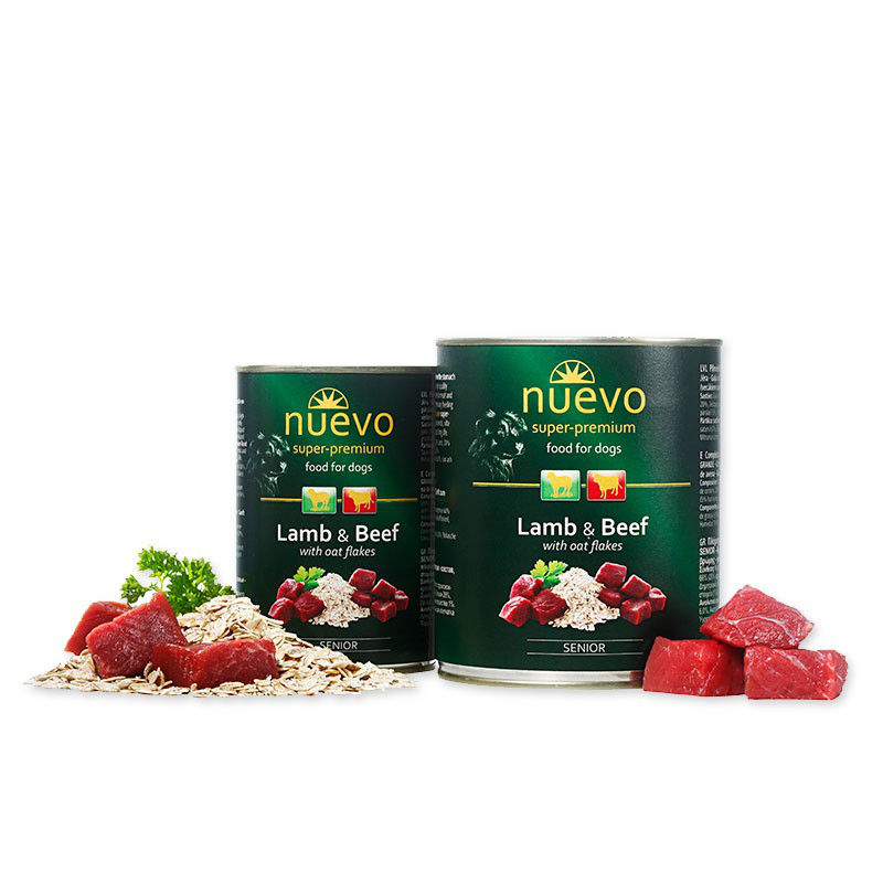 Product image: Nuevo senior lamb and beef - 800gr-null