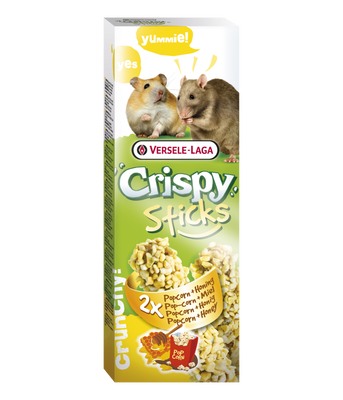 Versele laga crispy sticks hamsters-rats popcorn & honey &sigma;&upsilon;&sigma;&kappa;&epsilon;&upsilon;&alpha;&sigma;&iota;&alpha; 110g, , medium